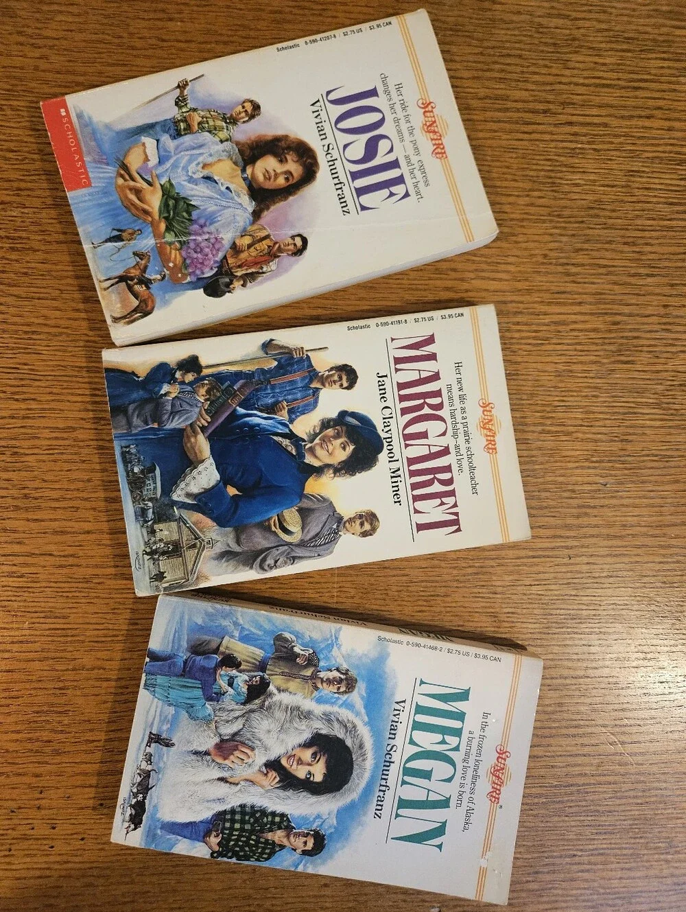 Collecible Vintage Paperback Scholastic Sunfire Romance Teen Books - 16